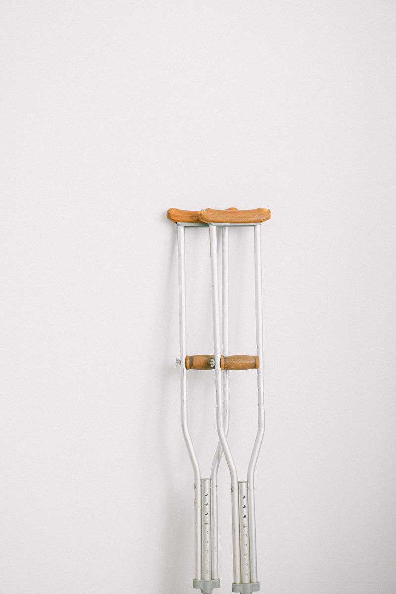 Crutches — medical equipment for home use