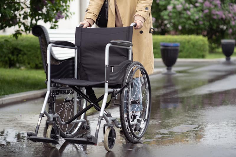Wheelchair — medical equipment for home use